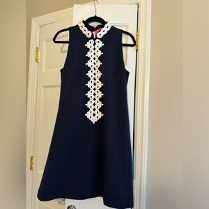 NWT Lilly Pulitzer Callista Shift True Navy Dress size Medium